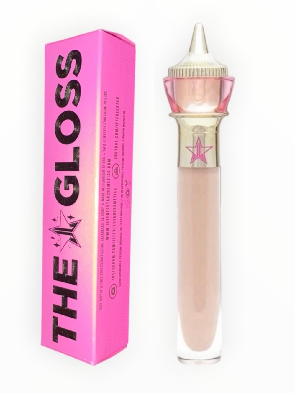 Jeffree Star The Gloss Legends Only BNIB Nude Lip Gloss Sold Out